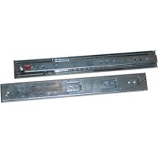 Fulterer FR5210.ECD 16 ZC 16 in & 200 lbs Full Extension 1 in. Over Travel Soft Close Zinc Slide FR5210.ECD 16 ZC - main